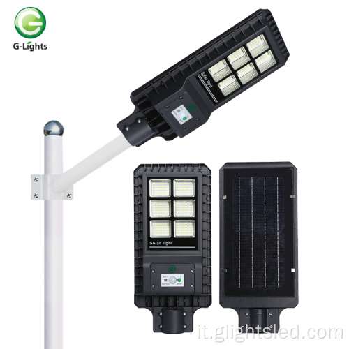 60 120 180 watt integrato tutto in un lampione solare a led